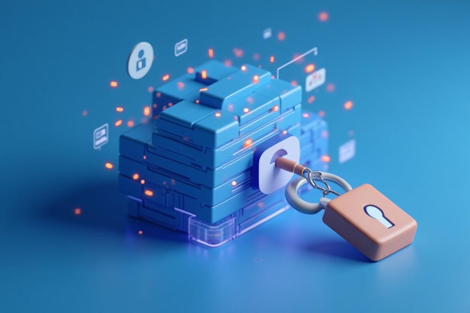 गोपनीयता नीति के लिए डेटा संग्रह को दर्शाती हुई डेटा सुरक्षा की अवधारणा